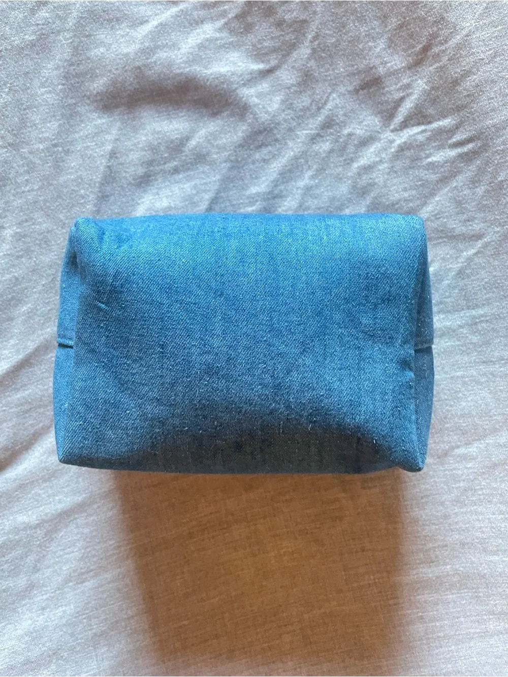 ✨ NEW Dior Beauty Denim Cosmetic Pouch Bag • Plastic On Zipper! 💎